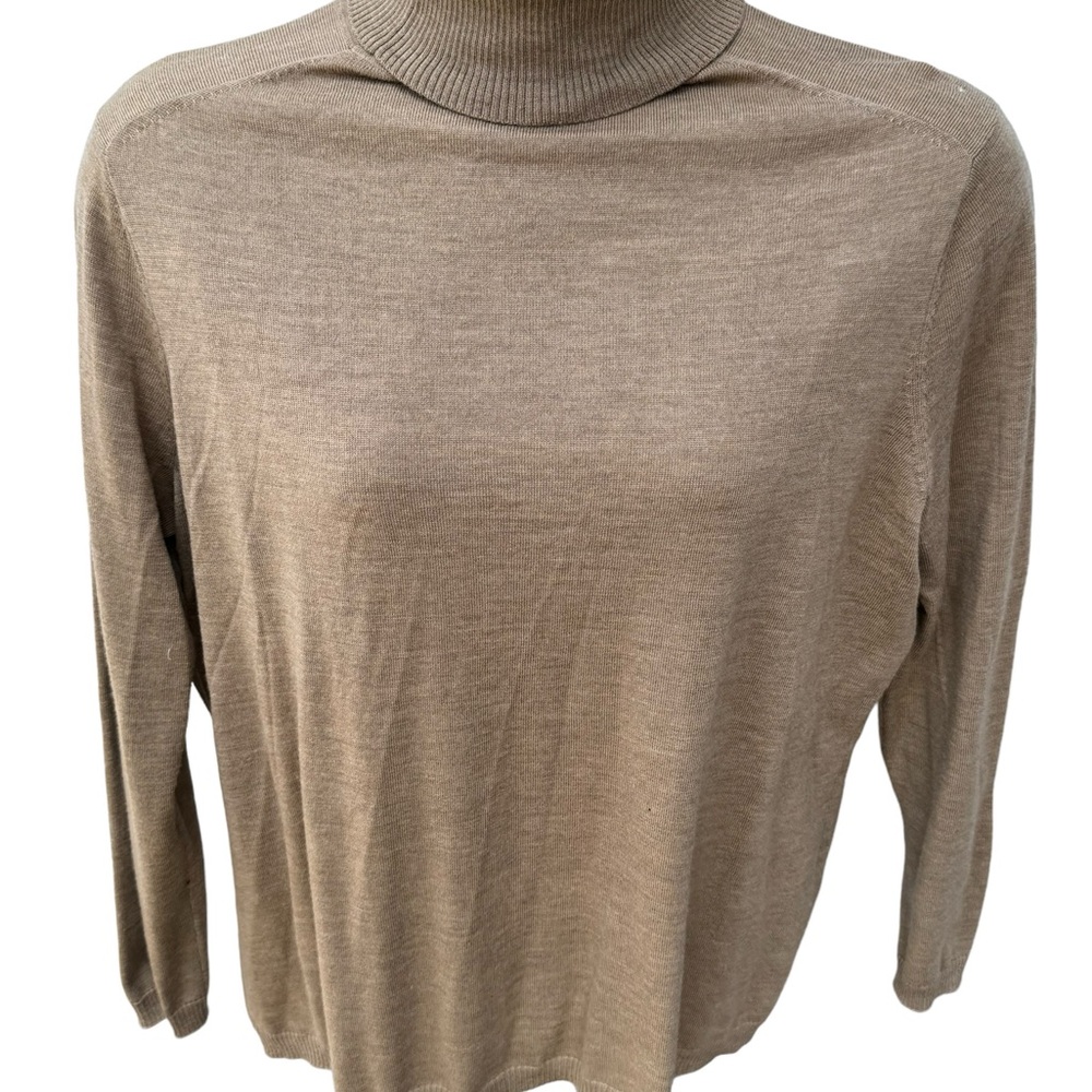 Pendleton Ladies Thin Pullover Stretch Turtleneck… - image 3